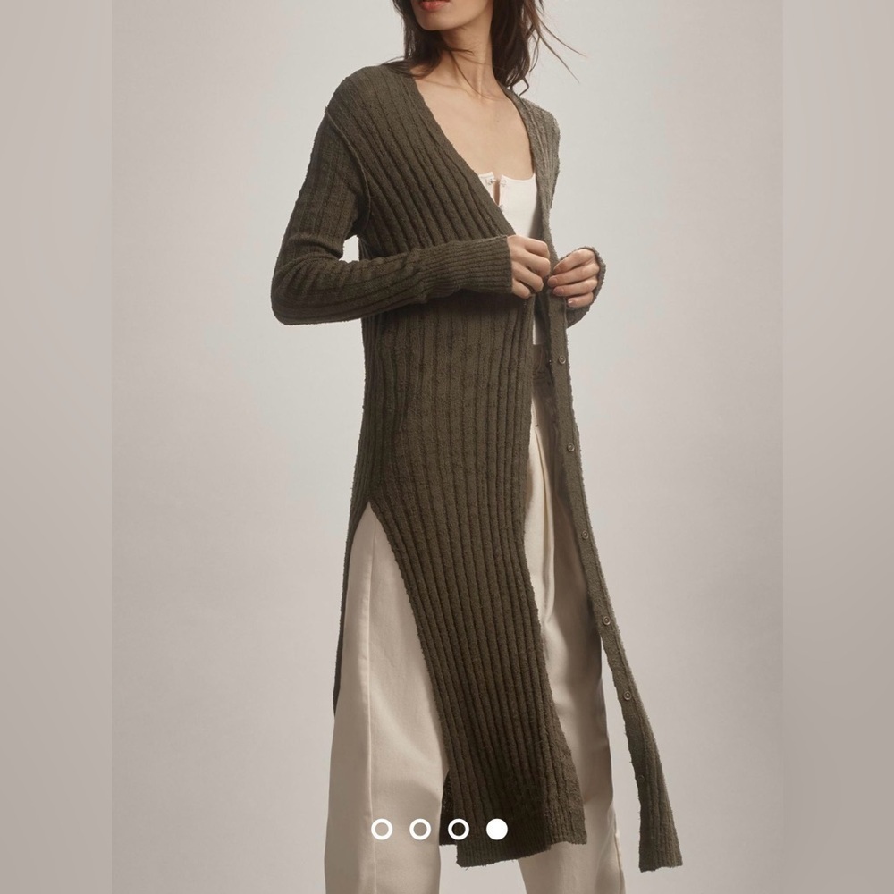NWT Size M - Pilcro Gauzy Duster Cardigan Sweater